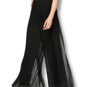 Connected Apparel Black Maxi Skirt